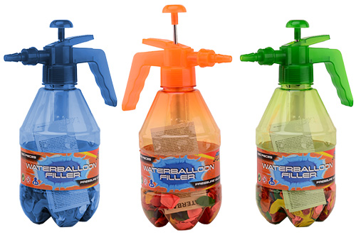 Aqua Fun waterballonvuller met 250 neon waterbommen