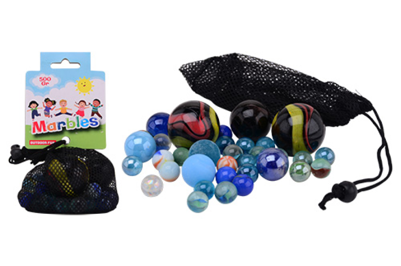 Outdoor Fun Knikkers in net 500 gram