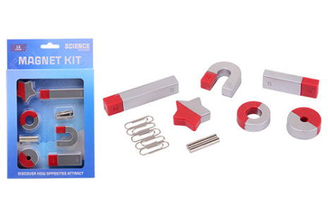 Science Explorer Magnetenset 6 magneten met accesoires