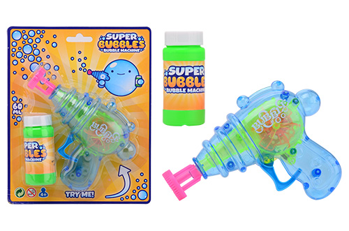 Aqua fun Bubble Machine bellenblaaspistool met licht