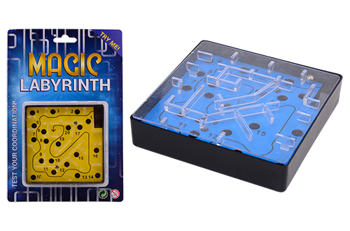 Magische doolhof op kaart 2 ass.