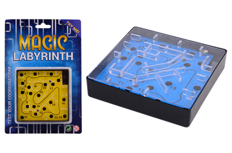 Magische doolhof op kaart 2 ass.