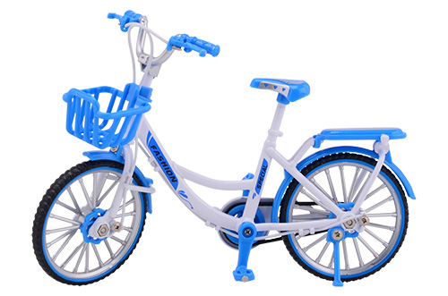 Fiets die-cast in doos 3 assorti
