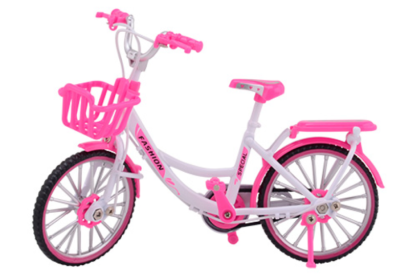 Fiets die-cast in doos 3 assorti
