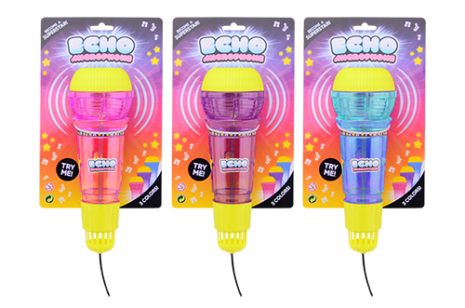 Echo microfoon op kaart