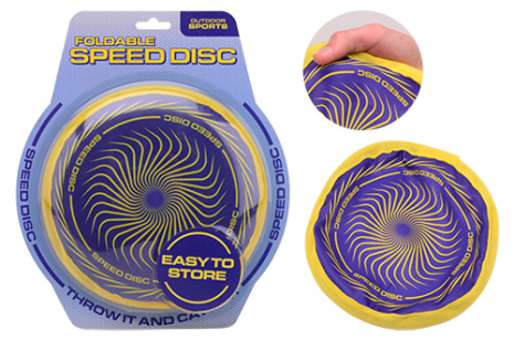 Outdoor Sports Vouwbare frisbee op kaart