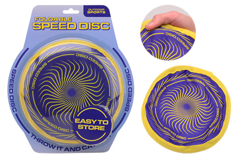 Outdoor Sports Vouwbare frisbee op kaart