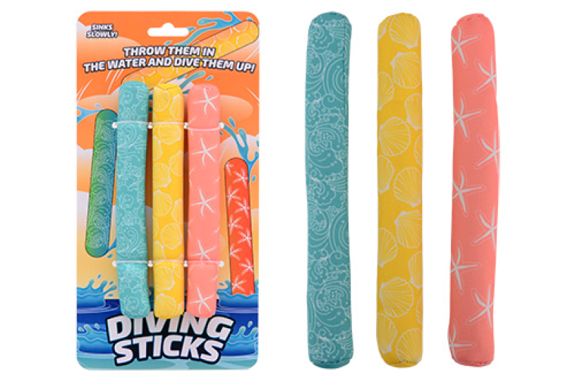 Aqua Fun neopreen duikstaafjes 3 stuks