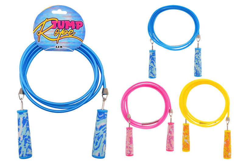 Summertime springtouw 210mm 3 assorti