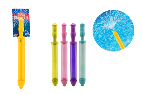 Aqua Fountain Water push & play watergeweer 4 assorti