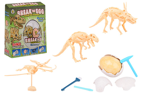 Break That Egg - Dino fossiel in doos