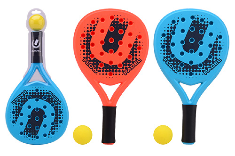 Urban Disctrict padel racket met bal 2 assorti
