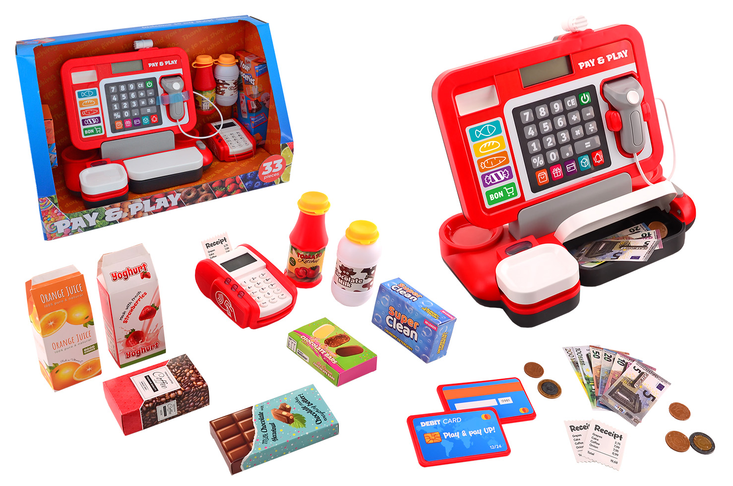 Home and Kitchen - Kassa met scanner en pin terminal