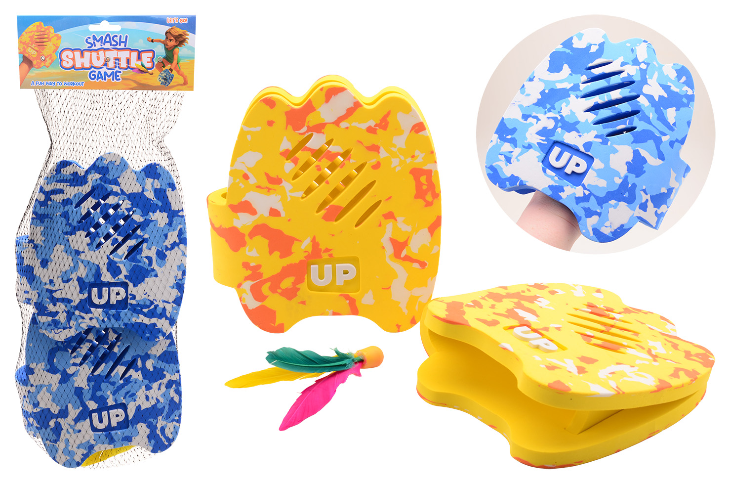 Outdoor Fun - Smash shuttle game assorti