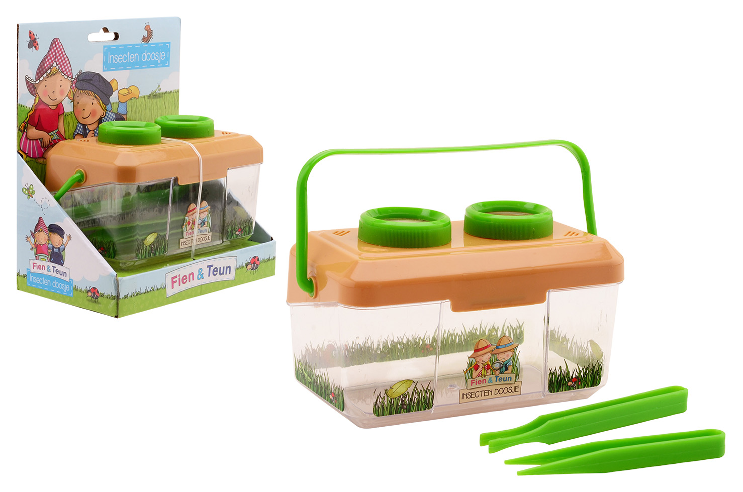 Fien & Teun - Insecten bakje met 2 accessoires