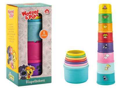 Woezel & Pip - Stapelbekers