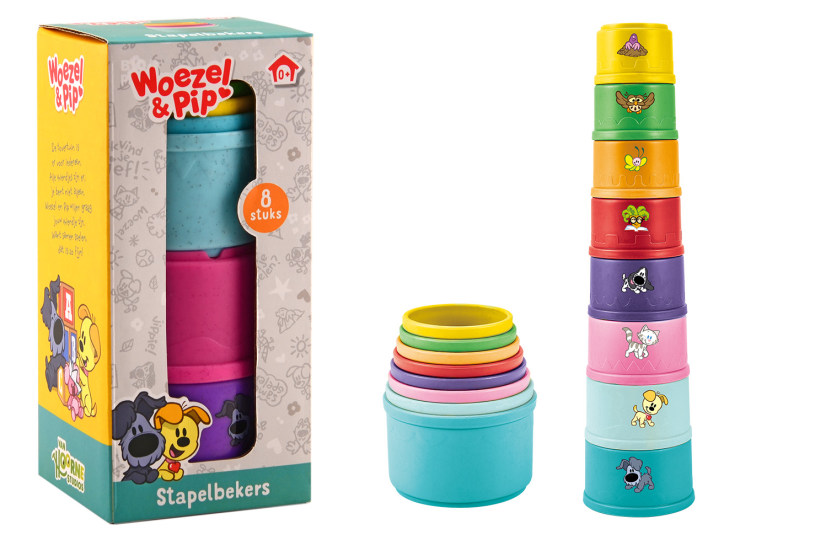 Woezel & Pip - Stapelbekers