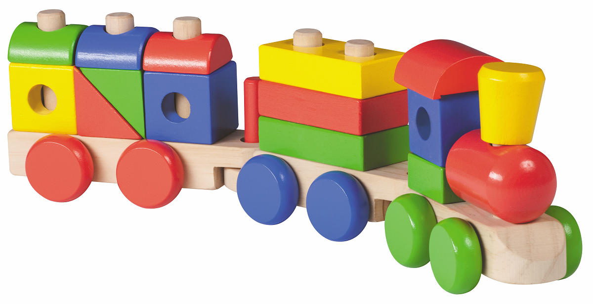 Joueco - Blokken trein