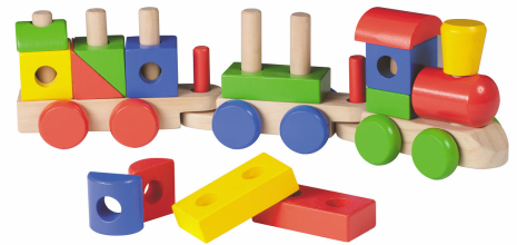 Joueco - Blokken trein