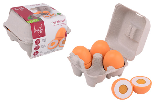Joueco - Eier speelset 4-delig