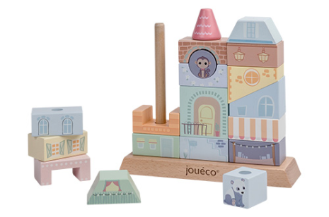 Joueco - The Wildies Family Stapelhuisjes