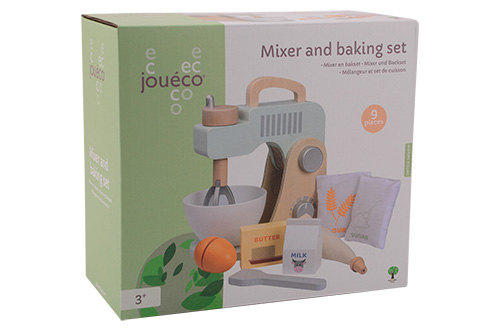 Joueco - Mixer en bakset in doos, 10-delig