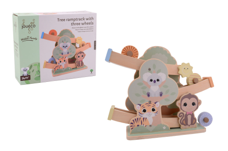 Jouéco - Boom hellingbaan met drie wielen