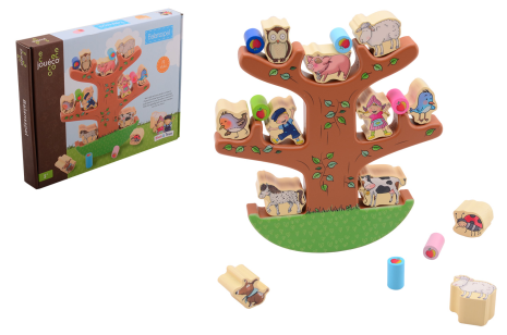 Joueco - Fien & Teun balanceer boom