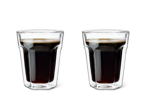 Dubbelwandig glas Leopold Vienna Koffie 220ml 2 stuks