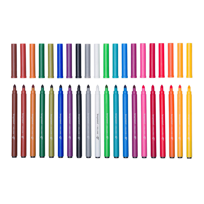 Bruynzeel Kids Super Point viltstiften set 20