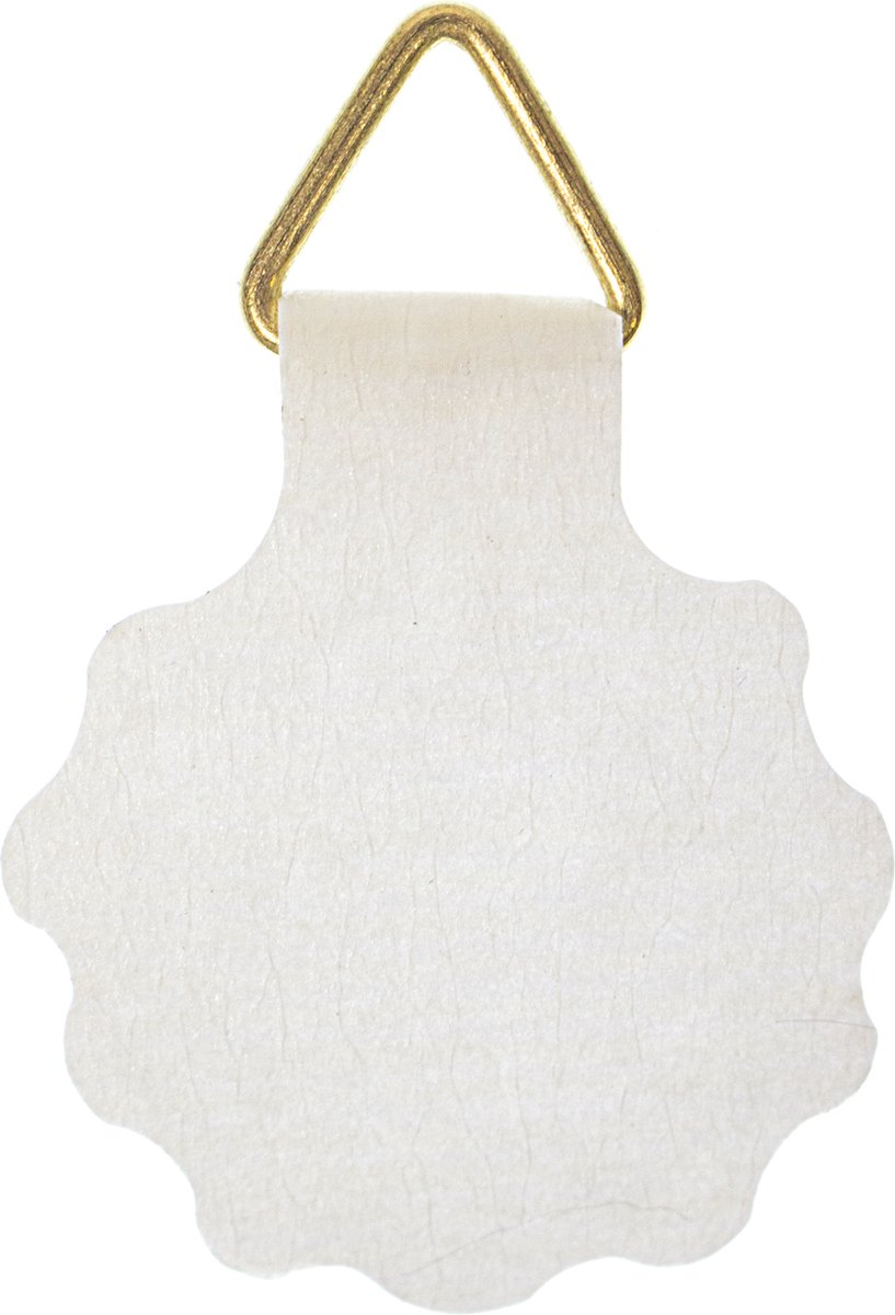 Fotohangers 30mm rond wit ds a 10 stuks