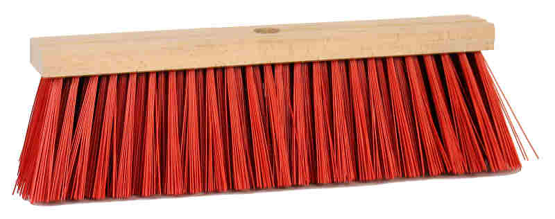 Reinigingsbezem / gemeentebezem kunstvezel 40 cm
