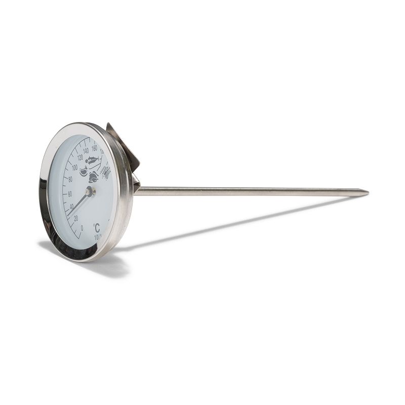 Frituurthermometer r.v.s. 16cm