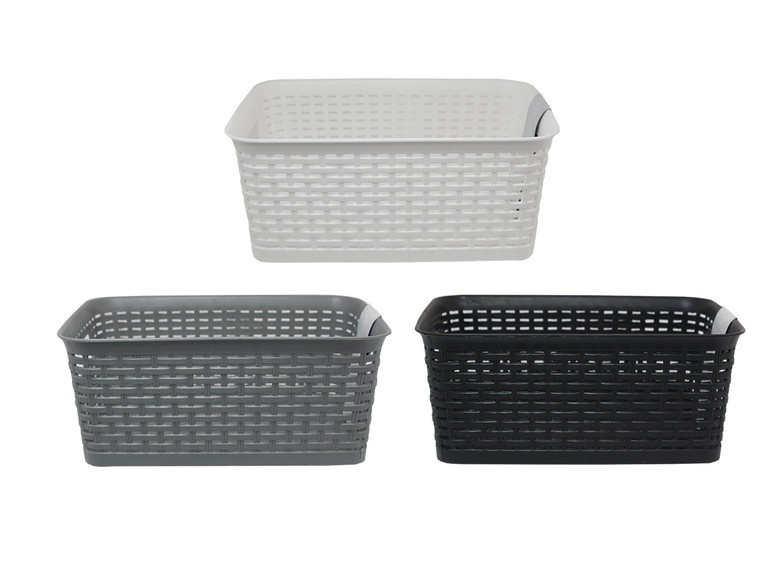 Mand 5x19x10,5cm assorti kleur