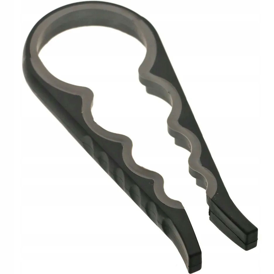 Pot-flesopener 4-in-1 zwart/wit