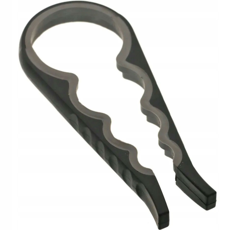 Pot-flesopener 4-in-1 zwart/wit