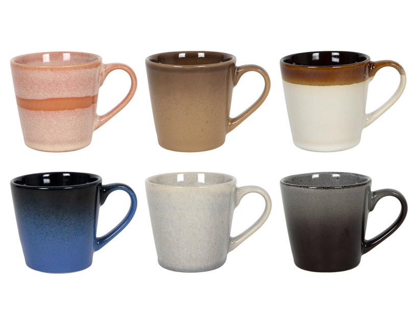 Koffiemok Earth met oor 200ml