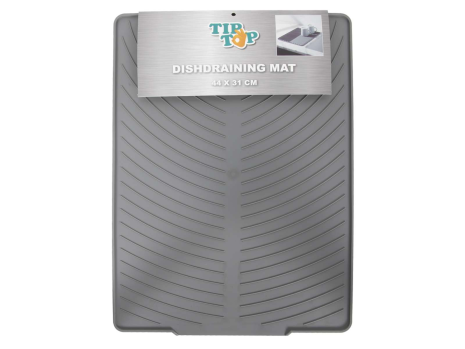 Afdruipmat grijs 44x31cm