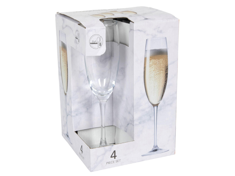 Tavola Champagneglas 190ml set 4 stuks