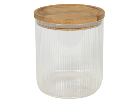 Voorraadpot Boro met deksel - 980ml 11x13cm