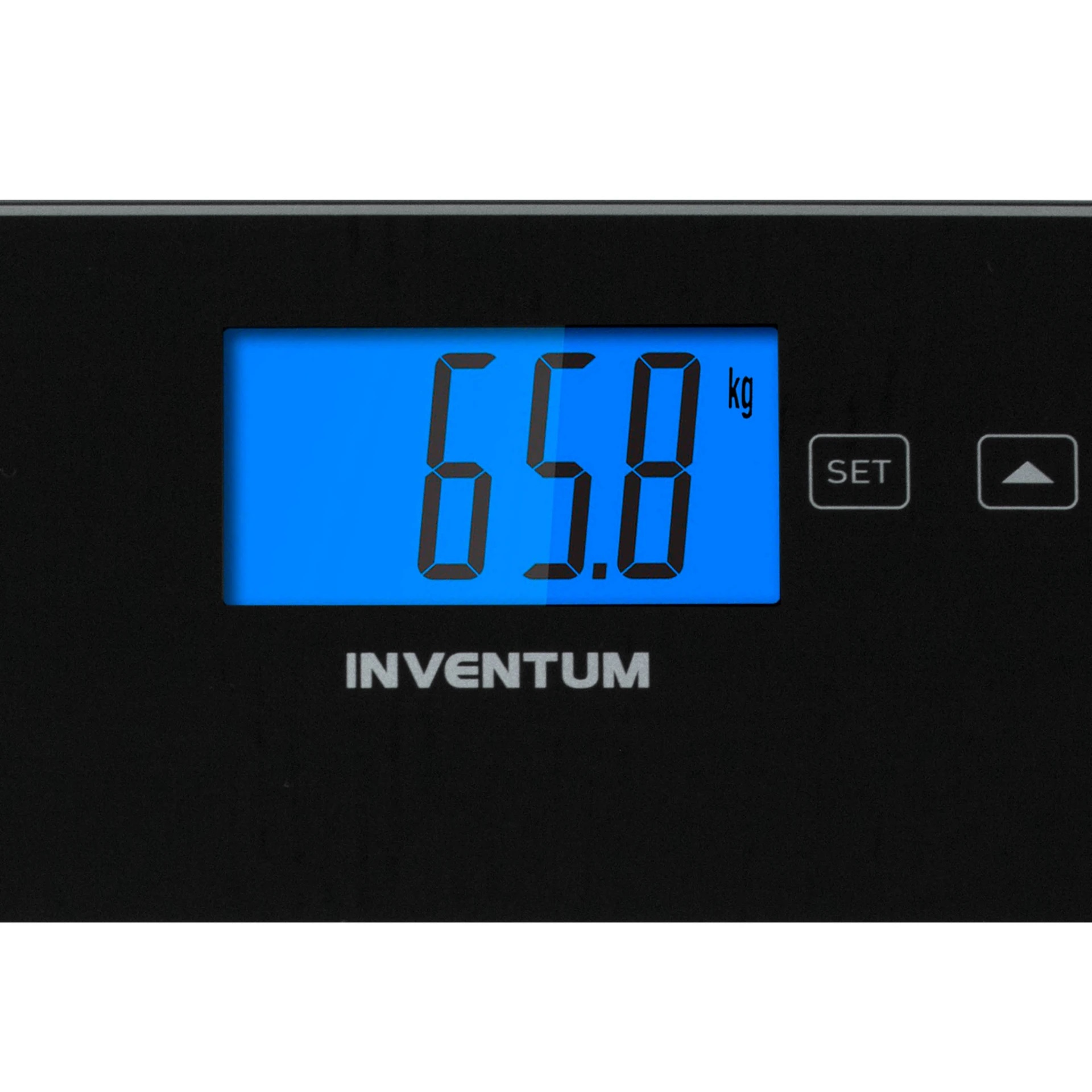 Inventum PW708ZW Personenweegschaal LCD - Transparant -180kg