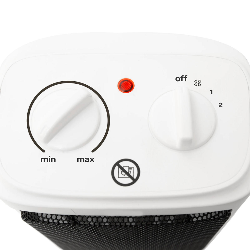 Inventum Keramische kachel 2000W - wit