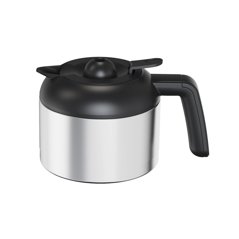 Inventum Koffiezetappa1,2L 10 Kops zwart/RVS met Thermoskan
