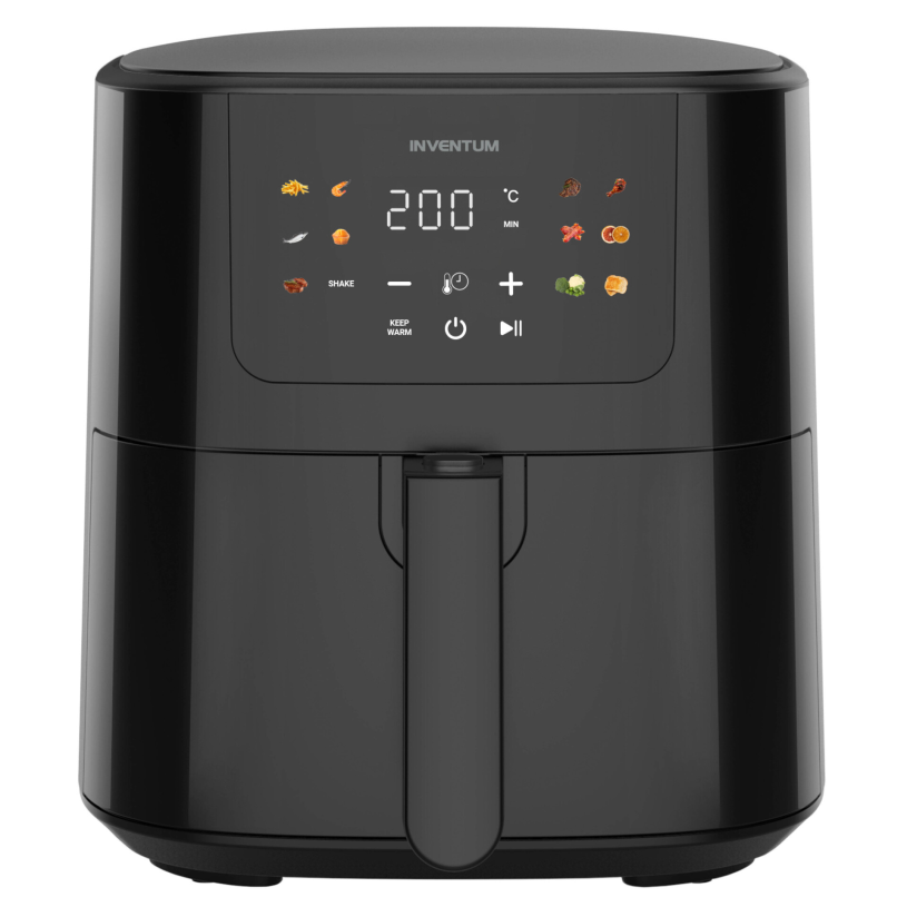 Inventum GF501HLDB Airfryer Friteuse 5L Zwart 1500W