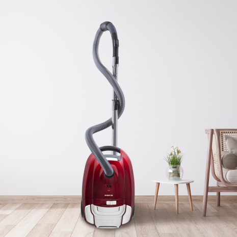 Inventum ST306RZA Stofzuiger met zak 3L - Rood/Zwart