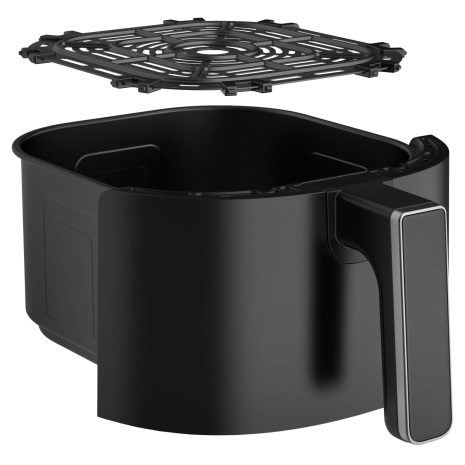 Inventum GF351HLDB Airfryer Friteuse 3,5L Zwart 1500W