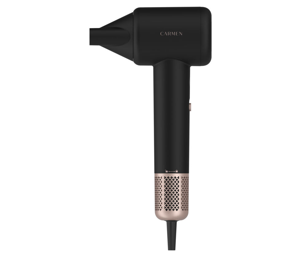 Carmen CHD1630B Föhn - ION - 3 warmtestanden - Zwart