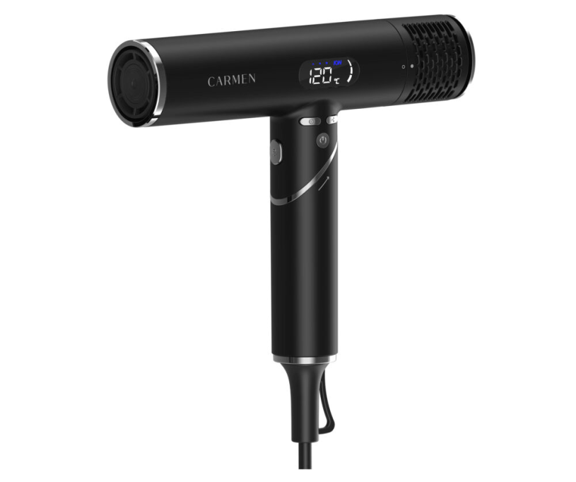 Carmen CHD1640B Föhn - HD LED Display - Inklapbaar