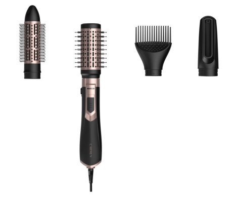 Carmen CHB1045B Föhnborstel - 4 opzetstukken - ION