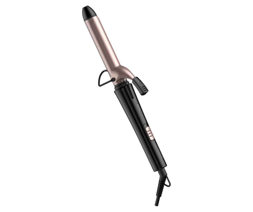 Carmen CCT2520B Krultang met klem - 25mm - 2 warmtestanden